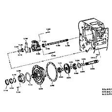Needle bearing N.T209 E / C3 45x85x19 - Блок «Input Assembly»  (номер на схеме: 060)