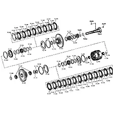 In. frictional disc S=1.5 C60GBK/DIN 17222 - Блок «KR+K2  Clutch Assembly 2»  (номер на схеме: 432)