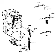 Plug screw AM22x1.5 DIN7604 - Блок «Oiling Pipe Assembly»  (номер на схеме: 160)