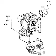 Gasket 8 - Блок «PT02 P.T.O2 Assembly 2»  (номер на схеме: 124)