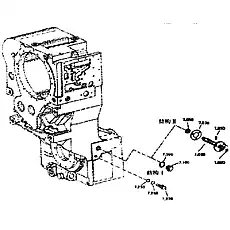 Plug screw AM18X1.5 - Блок «Speedometer 2»  (номер на схеме: 230)