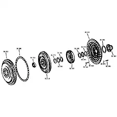 Washer for shaft WS81113 65X90X5.25 - Блок «Torque Converter Assembly»  (номер на схеме: 280)