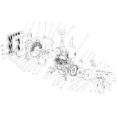 Diesel Engine 6BT5.9-C150 - Блок «Engine Assembly»  (номер на схеме: 9)