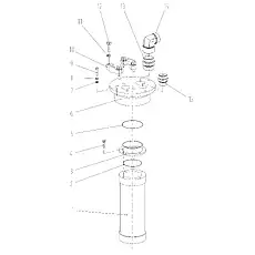 Adapter 1CM-36-33WD - Блок «Suction Filter Assembly»  (номер на схеме: 15)
