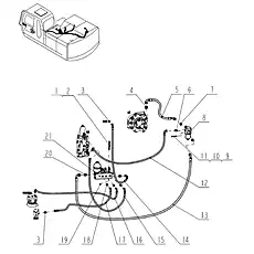 Adapter GE15LMEDOMDA3C - Блок «Pilot oil supply system»  (номер на схеме: 7)