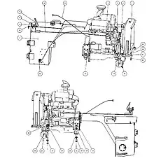 Washer GB97P1-6 - Блок «Система двигателя 2»  (номер на схеме: 10)