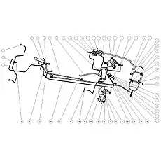 Washer GB982-M10 - Блок «Ножная тормозная система в сборе 2»  (номер на схеме: 50)