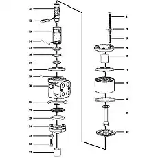 Stop plunger  - Блок «Клапан 2»  (номер на схеме: 11)
