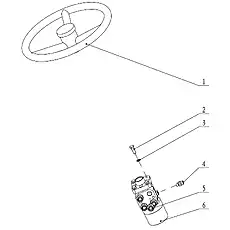 Adapter - Блок «Steering Control Group 10E0231-01 44C0764»  (номер на схеме: 5)