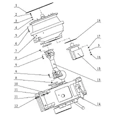 Pump CBGjA2032 - Блок «Transmission and Torque Convert Assembly 06E0372-01 42C0118»  (номер на схеме: 15)