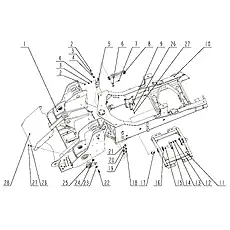 Grease Nipple M10X1 JB/T7940.1-1995 - Блок «Frame system-1»  (номер на схеме: 20)