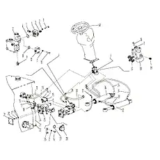 Repair kit 10C0983 - Блок «Steering Hydraulic System»  (номер на схеме: 32.1)
