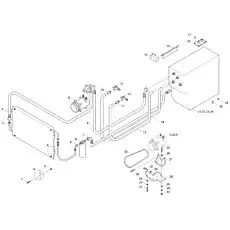 Condenser assembly - Блок «Air-conditioner system (Balance QSB4.5)»  (номер на схеме: 3)