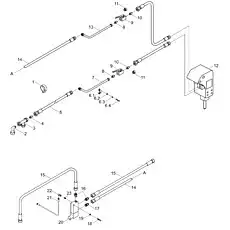 Adjustable joints - Блок «Hydraulic Grush System»  (номер на схеме: 4)