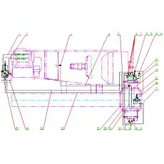 Adapter - Блок «Hydraulic System (5) 0041812000»  (номер на схеме: 27)