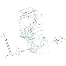 Washer - Блок «M3020-1001000 Подвеска двигателя в сборе»  (номер на схеме: 3)
