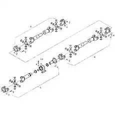 Air drain screw plug - Блок «M3001-1105000 Топливный фильтр»  (номер на схеме: 8)