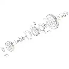 Bolt M8x20 - Блок «M3400-1011000 Масляный насос в сборе»  (номер на схеме: 11)