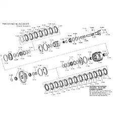 roller bearings  F4026  40×47×26 - Блок «Clutch Assembly 1»  (номер на схеме: 280)
