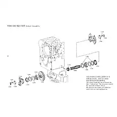 roller bearing  NJ213 EC3/J  GB/T283-94  65×120×23 - Блок «Output Assembly»  (номер на схеме: 030)