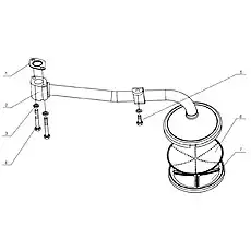 Compound seal washer - Блок «D30-1010000 Маслозаборник в сборе»  (номер на схеме: 1)