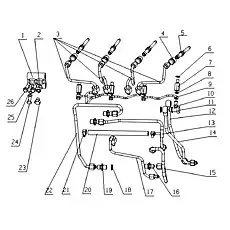 Joint union bolt - Блок «E24FB-1104000 Топливная система в сборе»  (номер на схеме: 10)