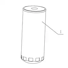 Oil filter - Блок «Масляный фильтр»  (номер на схеме: 1)