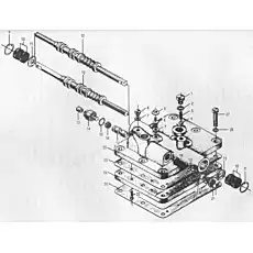 Spool - Блок «Клапан управления коробкой передач в сборе»  (номер на схеме: 17)