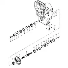 DRAIN PIPE - Блок «Коробка передач»  (номер на схеме: 31)