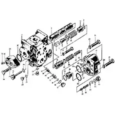 PLUG - Блок «12C2394 005 Клапан усиления потока»  (номер на схеме: 41)