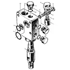 RELIEF VALVE - Блок «Предохранительный клапан»  (номер на схеме: 1)