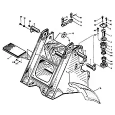 Pin Shaft - Блок «Группа рамы (I)»  (номер на схеме: 8)