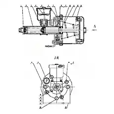 Air actuator - Блок «LG22-JLB Масляный насос»  (номер на схеме: 12)