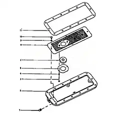 Threaded Plug M16X1.5 - Блок «Z50E03T42 Трансмиссия (VIII) Маслосборник в сборе»  (номер на схеме: 1)