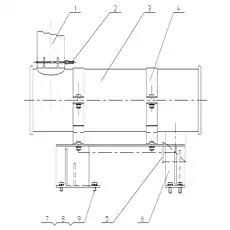 Exhaust Pipe - Блок «Exhaust Assembly»  (номер на схеме: 1)