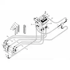 In-Line Check Valve - Блок «Pilot Hydraulic System 4»  (номер на схеме: 3)