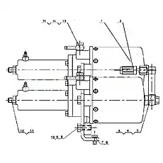 Washer 20 - Блок «Boosting Pump Group (SC11CB220G2B1)»  (номер на схеме: 12)