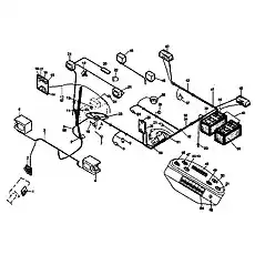 Alarm Annunciator - Блок «Electrical System (WD10G220E21. WD10G220E23)»  (номер на схеме: 22)