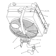 Hose - Блок «Engine Radiator Pipe (6CTAA8.3-C)»  (номер на схеме: 7)