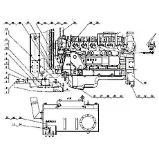 Hose - Блок «Engine System (WD10G220E21, WD10G220E23)»  (номер на схеме: 17)