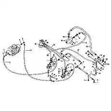 O-ring 25x3.55 - Блок «Pilot Hydraulic System (SC11CB220G2B1, 6CTA8.3-C215)»  (номер на схеме: 22)