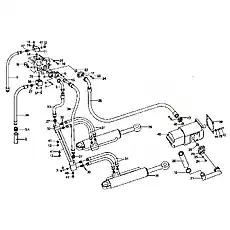 Stud M12x36 - Блок «Steering Hydraulic System»  (номер на схеме: 42)