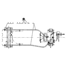 C Radiator Pipe (6CTAA8.3-C, 6CTA8.3-C215, 6CTA8.3-C215)
