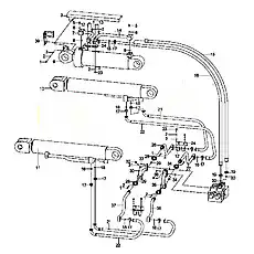 Split Flange - Блок «Working Hydraulic System»  (номер на схеме: 48)