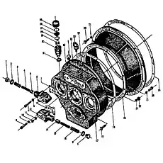 Сердечник клапана - Блок «Z50E.2F.1 Гидравлический изменитель 1»  (номер на схеме: 5)