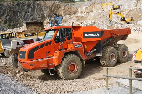 Самосвалы Moxy Doosan