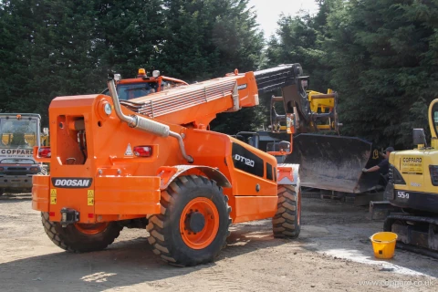 Телескопические погрузчики Doosan