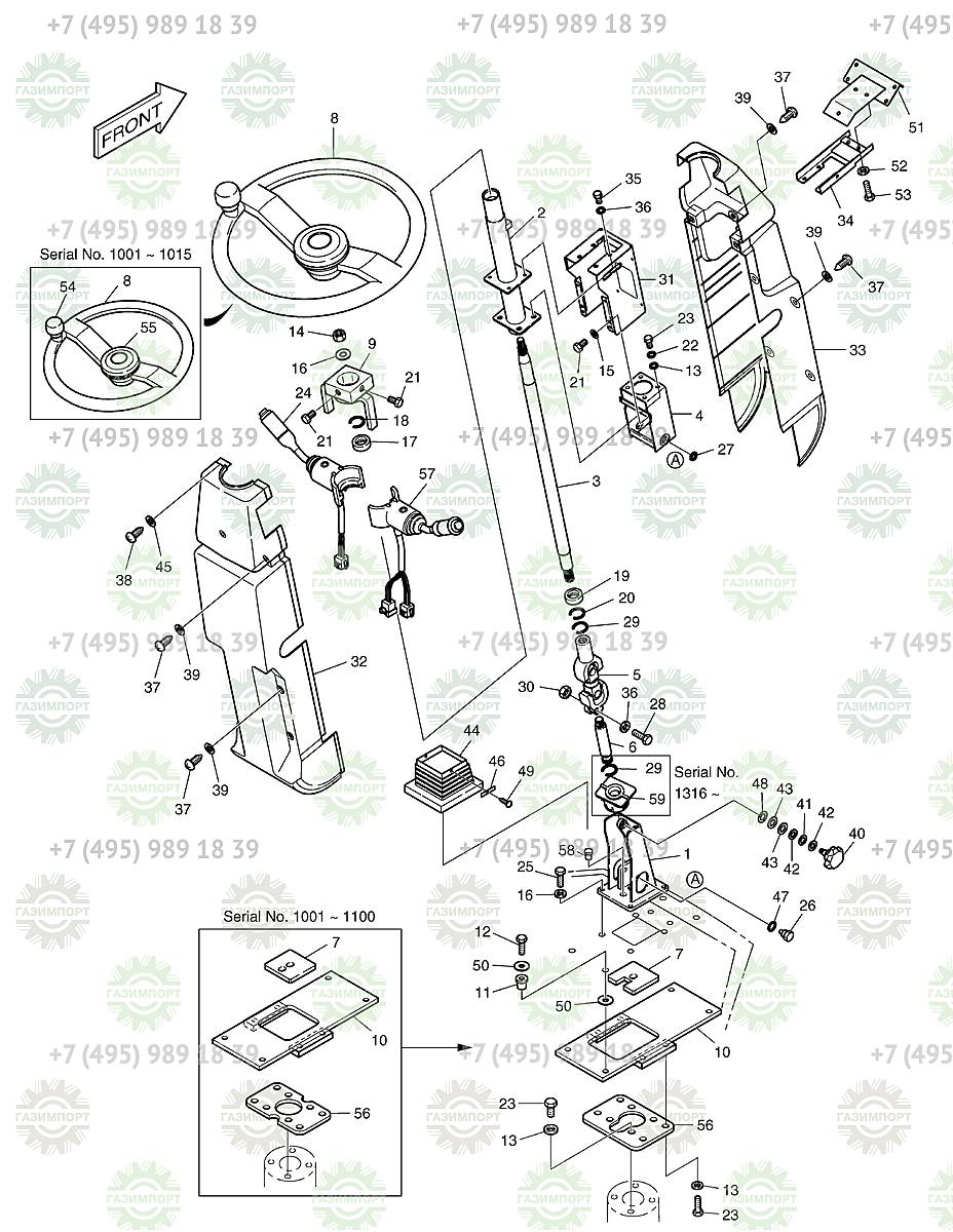 4549-9418A SWITCH - Запчасть для Doosan V-MODEL MEGA 300-V купить в  компании ГАЗИМПОРТ