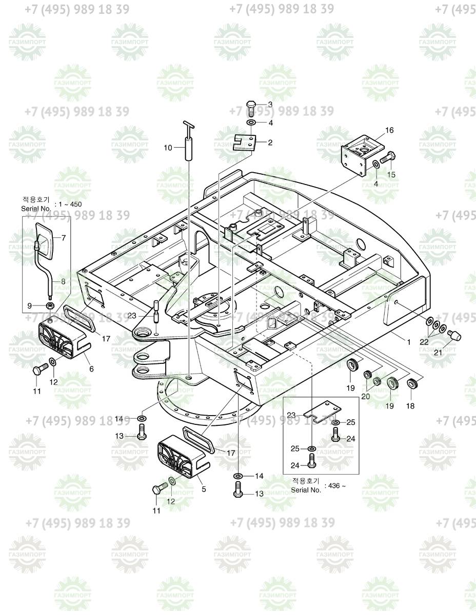 S0511653 BOLT,HEX - Запчасть для Doosan III-MODEL SOLAR 50W-3 купить в  компании ГАЗИМПОРТ