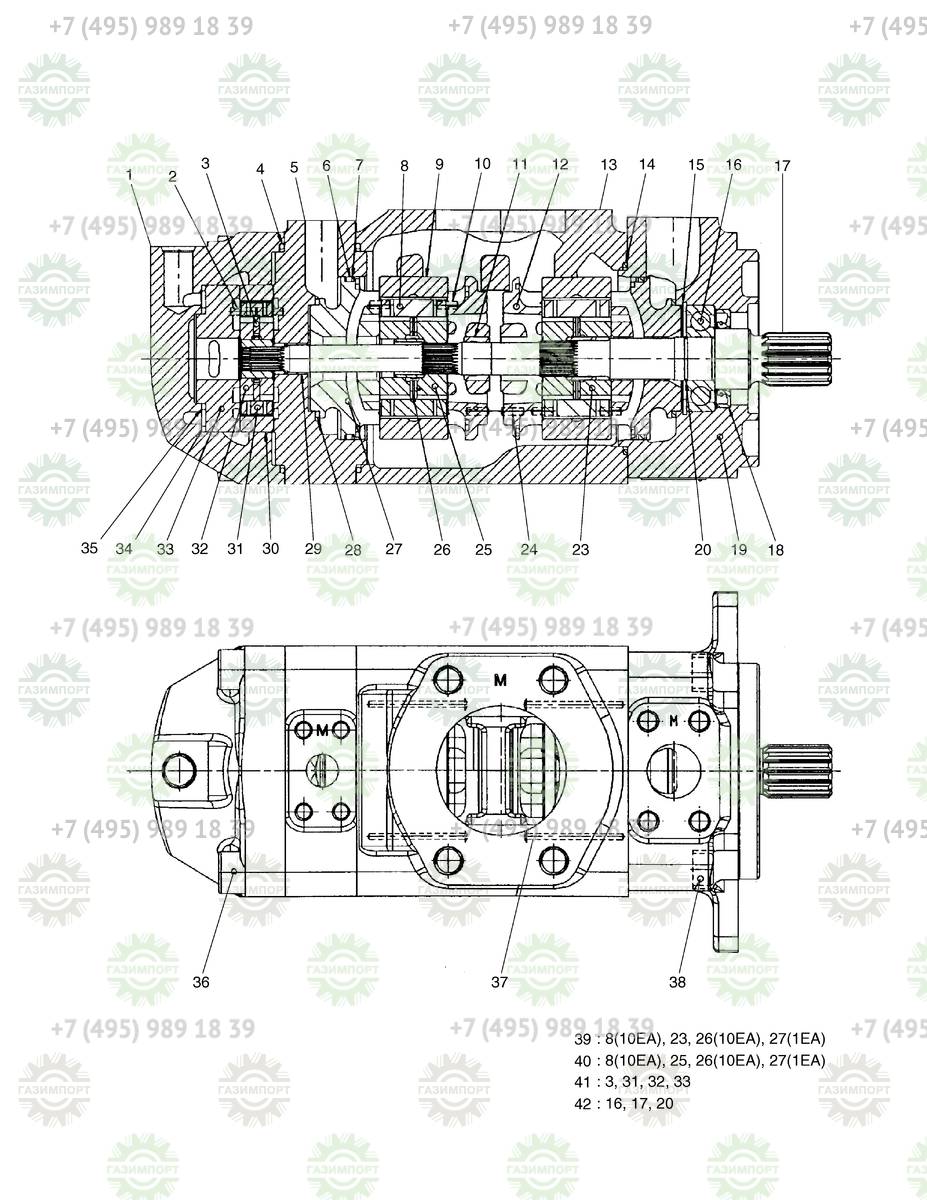 NA01124 - Запчасть для Doosan DL-MODEL DL300A купить в компании ГАЗИМПОРТ